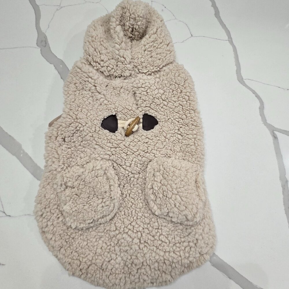 NWOT - SOFT SHERPA DOG COAT